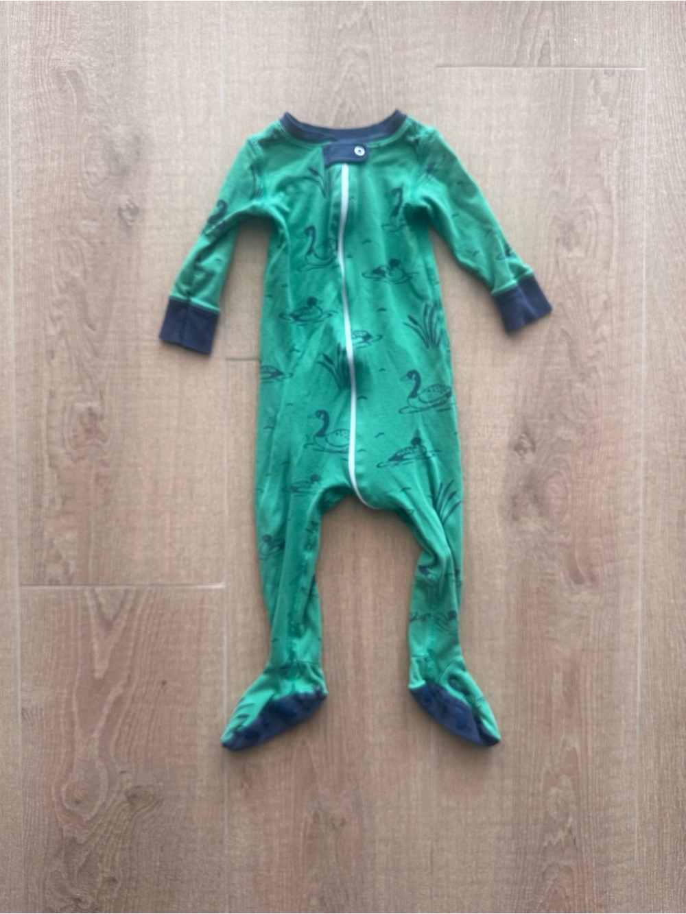TBBC duck pajamas 18-24 months
